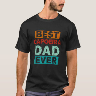 Camiseta Melhor Pai De Capoeira Já Engraçado Pai De Capoeir