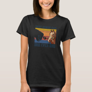 Camiseta Melhor Pai de Cavalo de Todos os Tempos  Cavalo  D