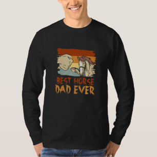 Camiseta Melhor Pai De Cavalo Já Engraçado Designs De Costu