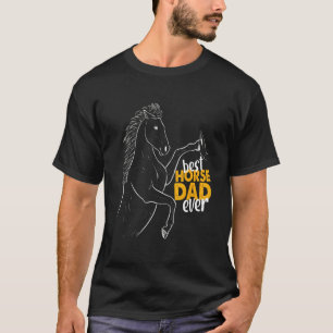 Camiseta Melhor Pai de Cavalo Pai