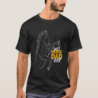 Camiseta Melhor Pai de Cavalo Pai