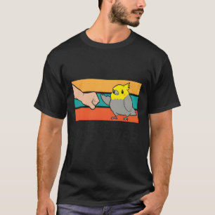 Camiseta Melhor Pai de Cockatiel de Pássaro