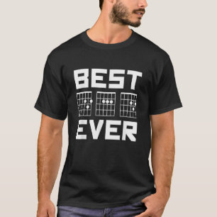 Camiseta Melhor Pai de Cordas de Violão para o Pai Músico