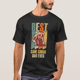 Camiseta Melhor Pai de Corso Canavial De Todos Os Cães De M