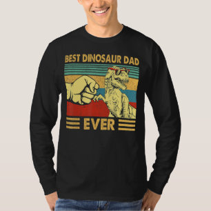 Camiseta Melhor Pai De Dinossauros Alguma Vez Bump T rex Fa
