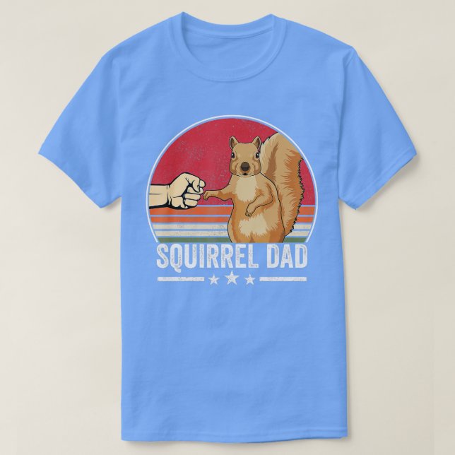 Camiseta Melhor Pai de Esquilo do Proprietário de Esquilo N (Frente do Design)