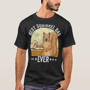 Camiseta Melhor Pai De Esquilo Do Proprietário De Esquilo N