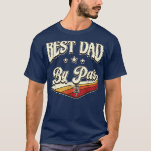 Camiseta Melhor Pai De Far Men Vintage Retro Decortion Pai 