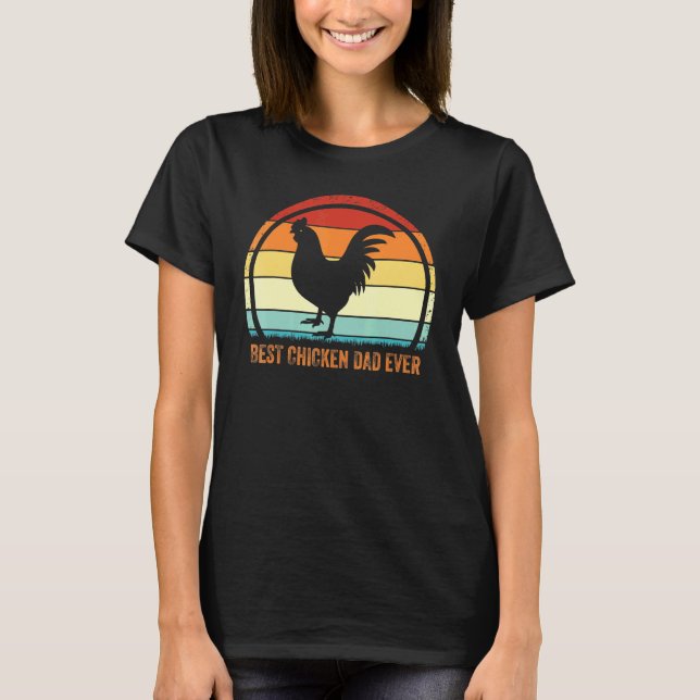 Camiseta Melhor Pai de Frango de Todos (Frente)
