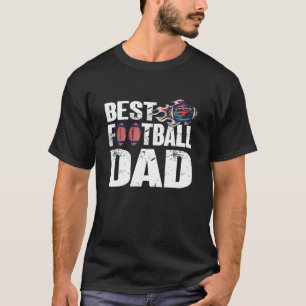 Camiseta Melhor Pai de futebol - Pai engraçado de futebol a