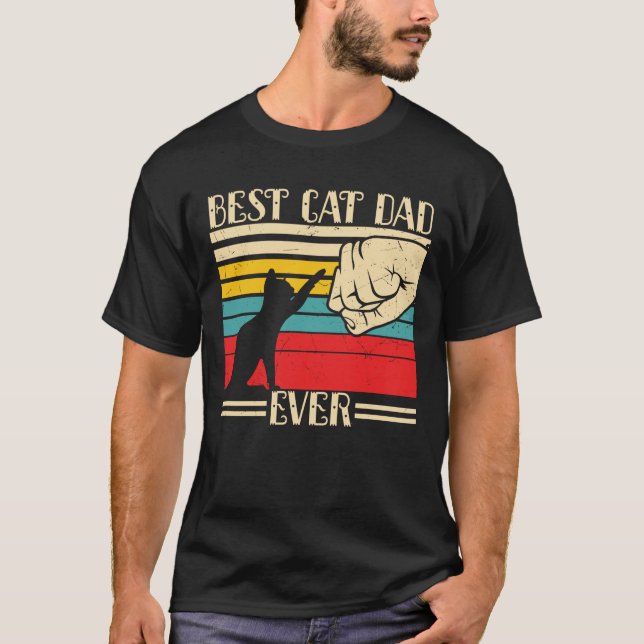 Camiseta Melhor Pai De Gato (Frente)