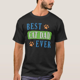 Camiseta Melhor Pai De Gato