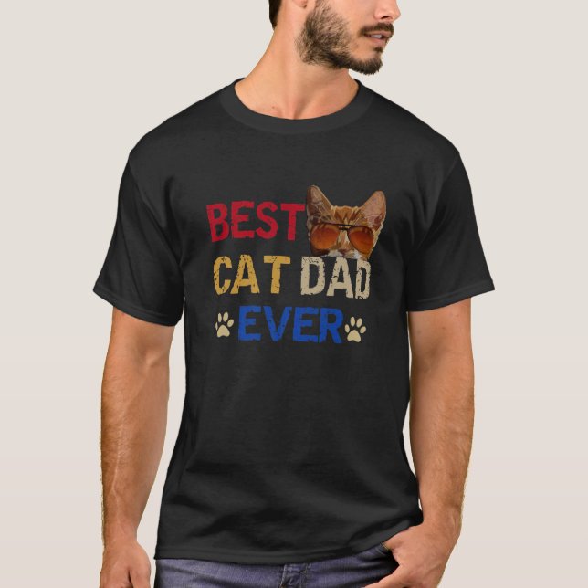 Camiseta Melhor Pai De Gato (Frente)