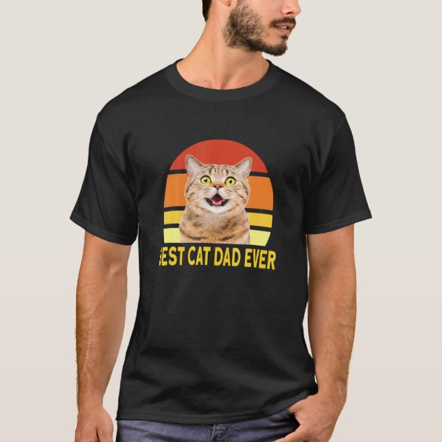 Camiseta Melhor Pai De Gato 2 (Frente)