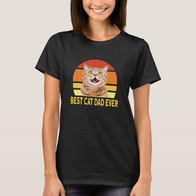 Camiseta Melhor Pai De Gato 2 (Frente)