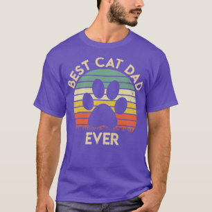 Camiseta Melhor Pai De Gato Alguma Vez