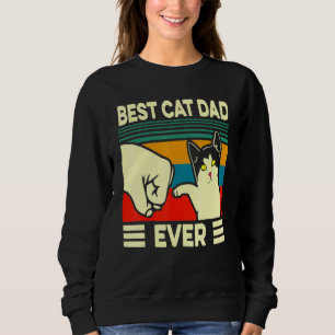 Camiseta Melhor Pai De Gato Alguma Vez Vintage Men Bump Dia