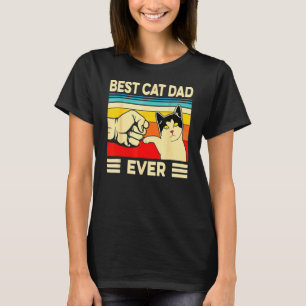 Camiseta Melhor Pai de Gato Antigo de Todos os Tempos   Dia