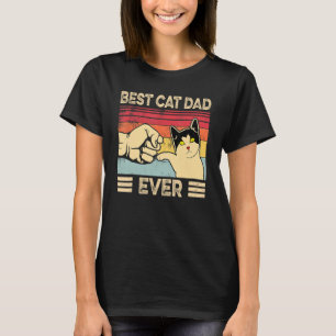 Camiseta Melhor Pai De Gato Cats De Vintagem 3