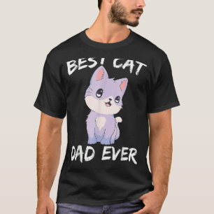 Camiseta Melhor Pai De Gato De Gatinho Gelado Pai De Gatinh