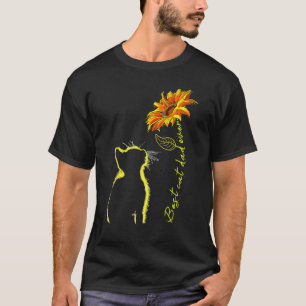 Camiseta Melhor Pai De Gato De Girassol Sempre Gato Bonito