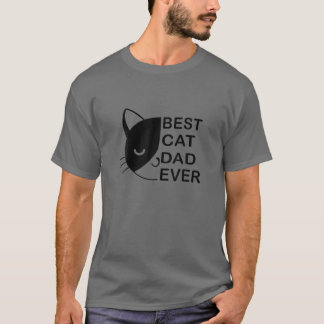 Camiseta Melhor Pai De Gato De Meninos, Pai De Gato Muito E