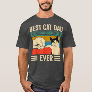Camiseta Melhor Pai De Gato De Meninos, Pai De Gato Muito E