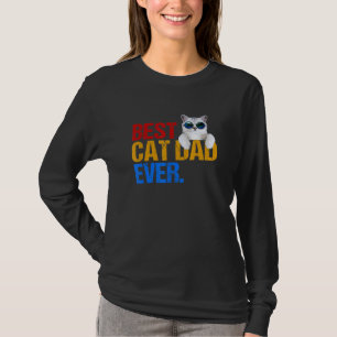 Camiseta Melhor Pai De Gato De Mens, Proprietário De Gato D