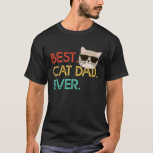 Camiseta Melhor Pai De Gato De Pai De Gato De Excelente