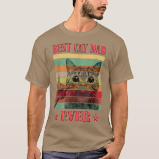 Camiseta Melhor Pai De Gato De Pai De Gato Engraçado Presen