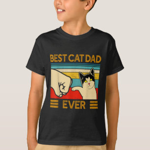Camiseta Melhor Pai De Gato De Pai Engraçado