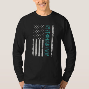 Camiseta Melhor Pai De Gato De Todos Os Dias Com A América