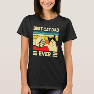 Camiseta Melhor Pai De Gato De Todos Os Pais De Gato