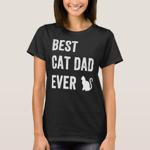 Camiseta Melhor Pai De Gato De Todos Os Pais De Gato