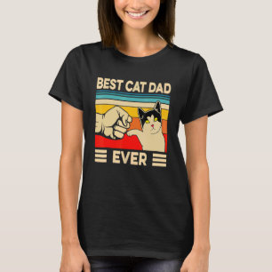 Camiseta Melhor Pai De Gato De Todos Os Pais De Gato Dia 1
