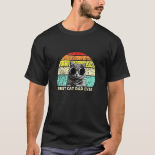 Camiseta Melhor Pai de Gato de Todos os Tempos Bump Fit Dia