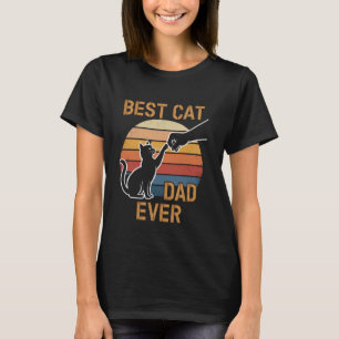 Camiseta Melhor Pai de Gato de Todos os Tempos Cumprimento