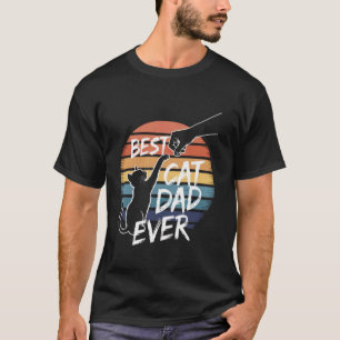 Camiseta Melhor Pai de Gato de Todos os Tempos Cumprimento