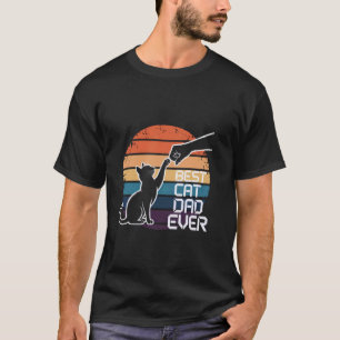 Camiseta Melhor Pai de Gato de Todos os Tempos Cumprimento 