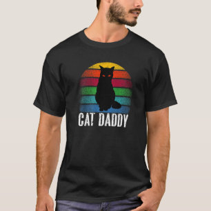 Camiseta Melhor Pai de Gato de Todos os Tempos Gato Colorid