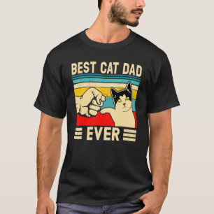 Camiseta Melhor Pai de Gato de Todos os Tempos  Gatos Antig