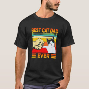Camiseta Melhor Pai de Gato de Todos os Tempos Pai Pescando