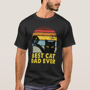 Camiseta Melhor Pai de Gato de Todos os Tempos Punho Cerrad