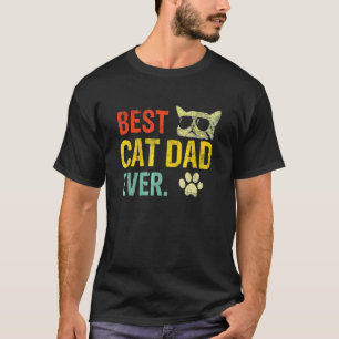 Camiseta Melhor Pai de Gato de Todos os Tempos Punho Cerrad