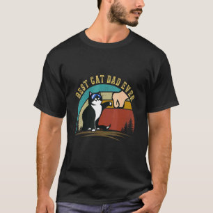 Camiseta Melhor Pai de Gato de Todos os Tempos Soco de Pata