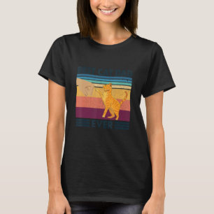 Camiseta Melhor Pai de Gato de Todos os Tempos Soco Para Pa