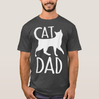 Camiseta Melhor Pai De Gato Dia de os pais De Gatinho De Pa