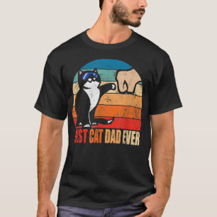 Camiseta Melhor Pai De Gato - Dia de os pais Engraçado 