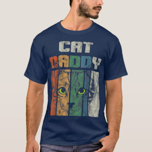 Camiseta Melhor Pai De Gato, Dia de os pais Retroativo, Gat