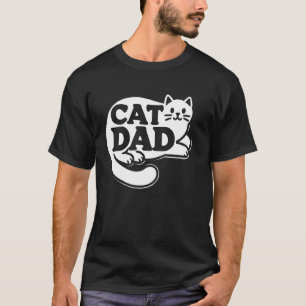 Camiseta Melhor Pai de Gato Dia dos Pais Homens Gatinho Pap